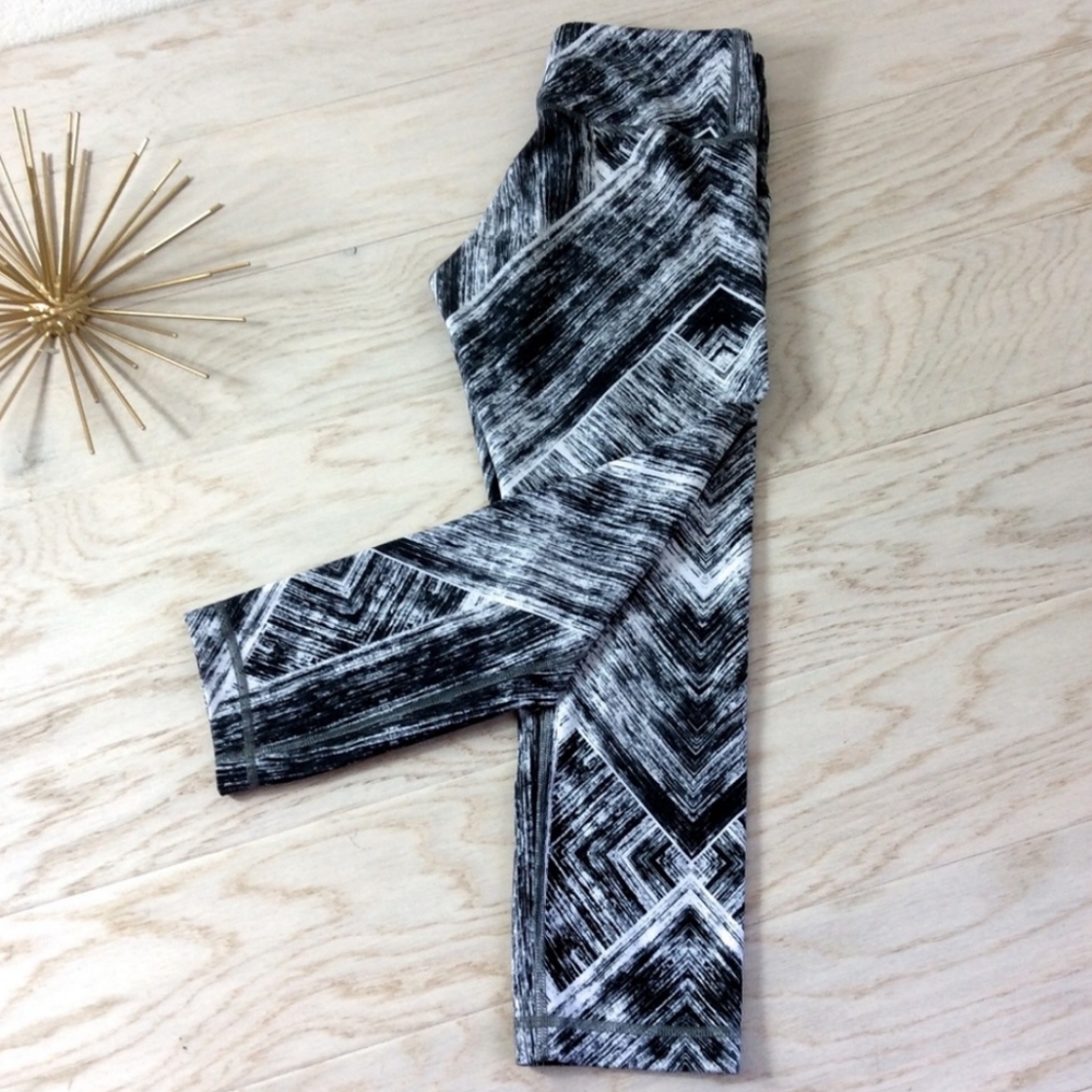Lululemon/ Wunder Under Crop II Heat Wave